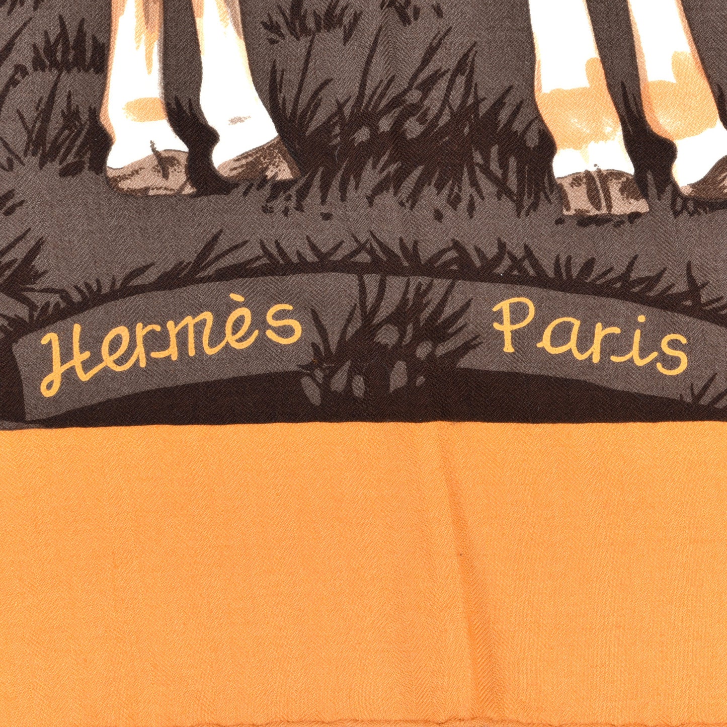 Cashmere Silk Les Girafes Shawl 140