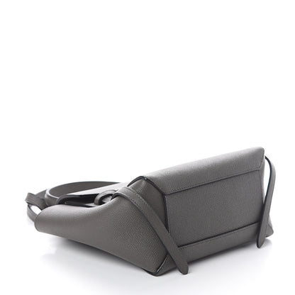 Celine Grained Calfskin Nano Belt Bag Grey 3 of 8