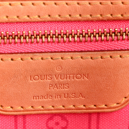 Louis Vuitton Monogram Roses Neverfull MM 6 of 13