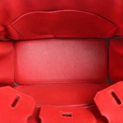 Hermes Togo Birkin 30 Rouge Garance 5 of 14