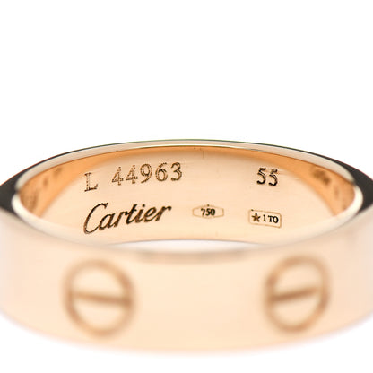 Cartier 18K Yellow Gold 5.5mm LOVE Ring 55 7.25 4 of 4