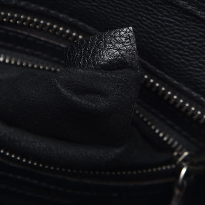 Celine Drummed Calfskin Micro Luggage Black 8 of 11