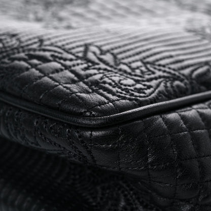Versace Calfskin Micro Vanitas New Icon Handbag Black 11 of 14