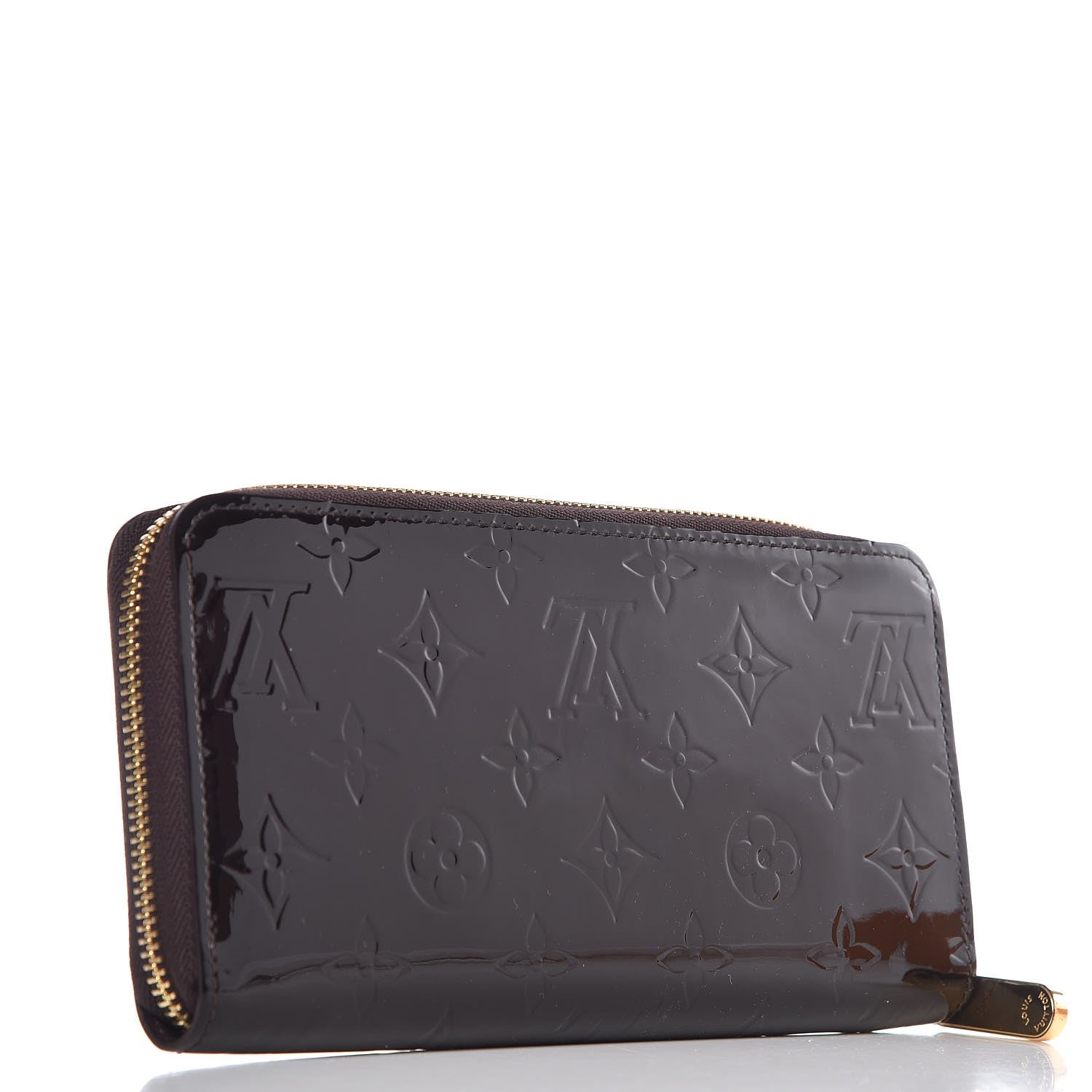 Louis Vuitton Vernis Zippy Wallet Amarante 3 of 8