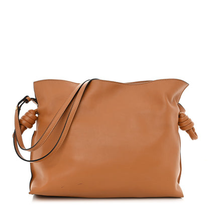 Loewe Nappa Flamenco Knot Clutch Warm Desert 1 of 12