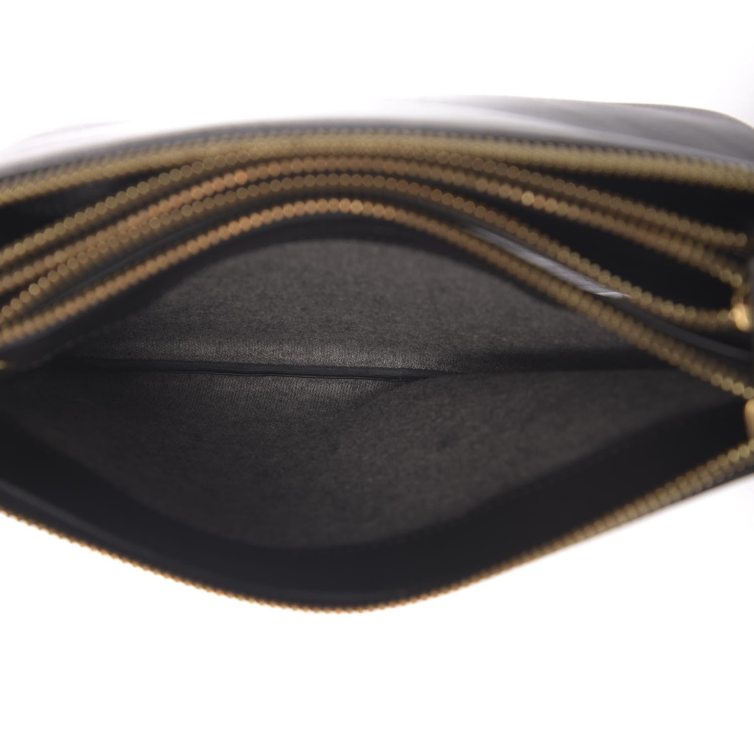 Celine Lambskin Small Trio Crossbody Bag Black 5 of 10
