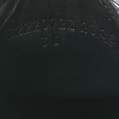 Hermes Glossed Calfskin First Oxford 36 Black 8 of 9