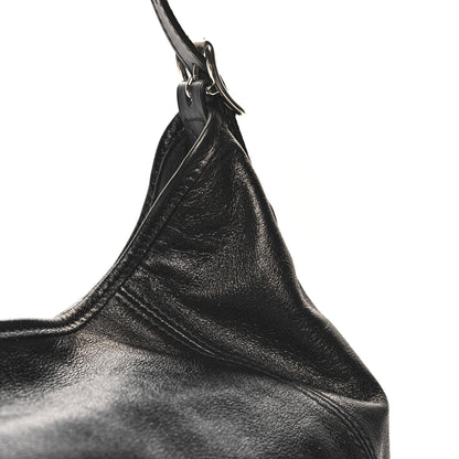 Louis Vuitton Lambskin CarryAll Vibe MM Black 14 of 15