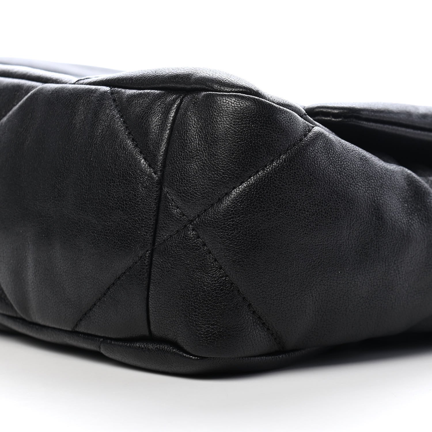 Chanel Lambskin Quilted Medium Chanel 19 Flap Black 9 of 9