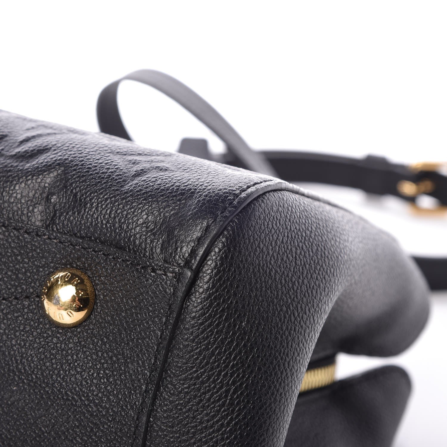 Louis Vuitton Empreinte Montaigne MM Black 13 of 14