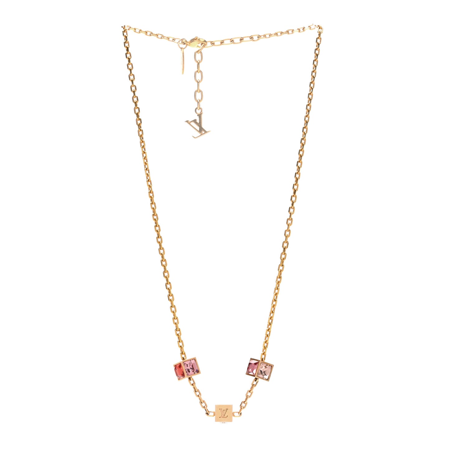 Swarovski Gamble Short Necklace Rose Gold