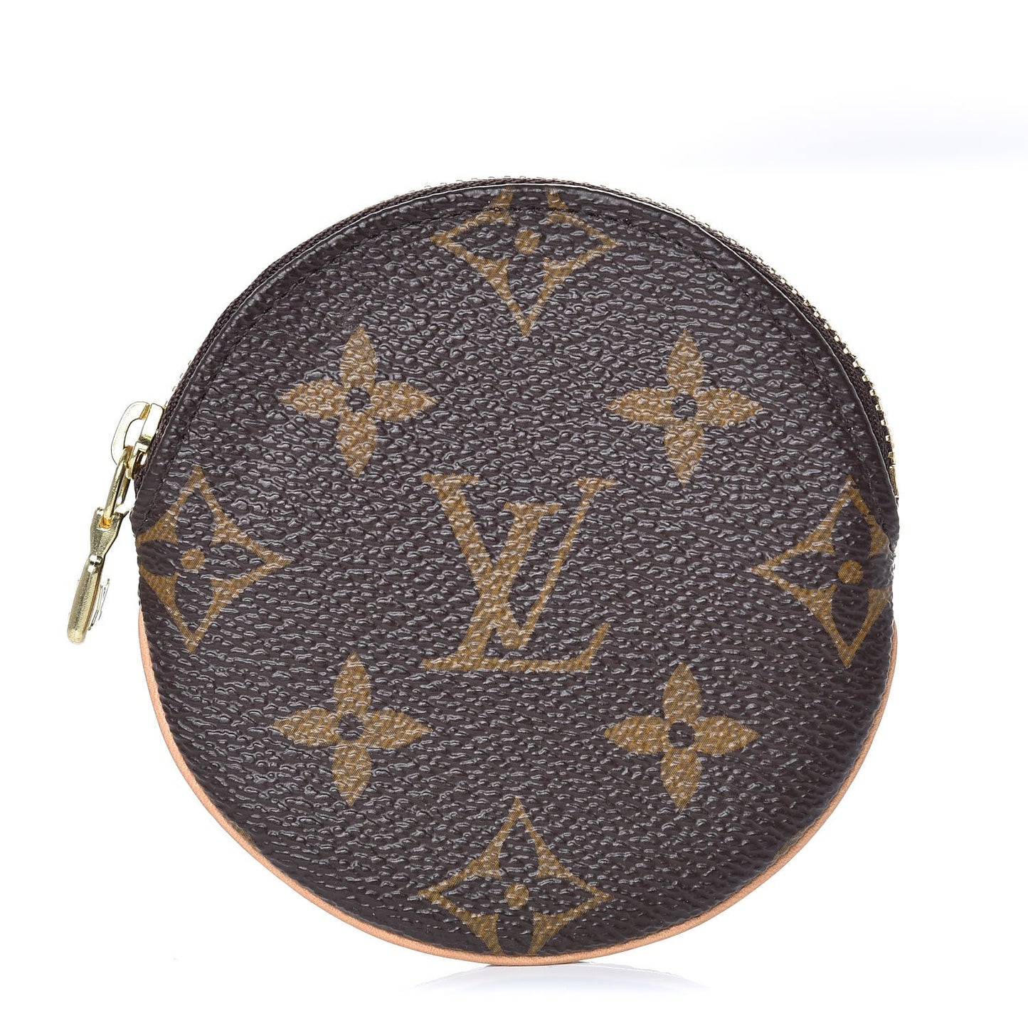 Monogram Round Coin Purse