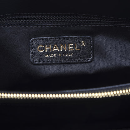 Chanel Caviar Quilted Grand Shopping Tote GST Black 5 of 9