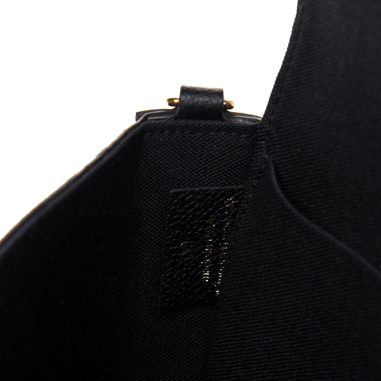 Empreinte Pochette Felicie Chain Wallet Black