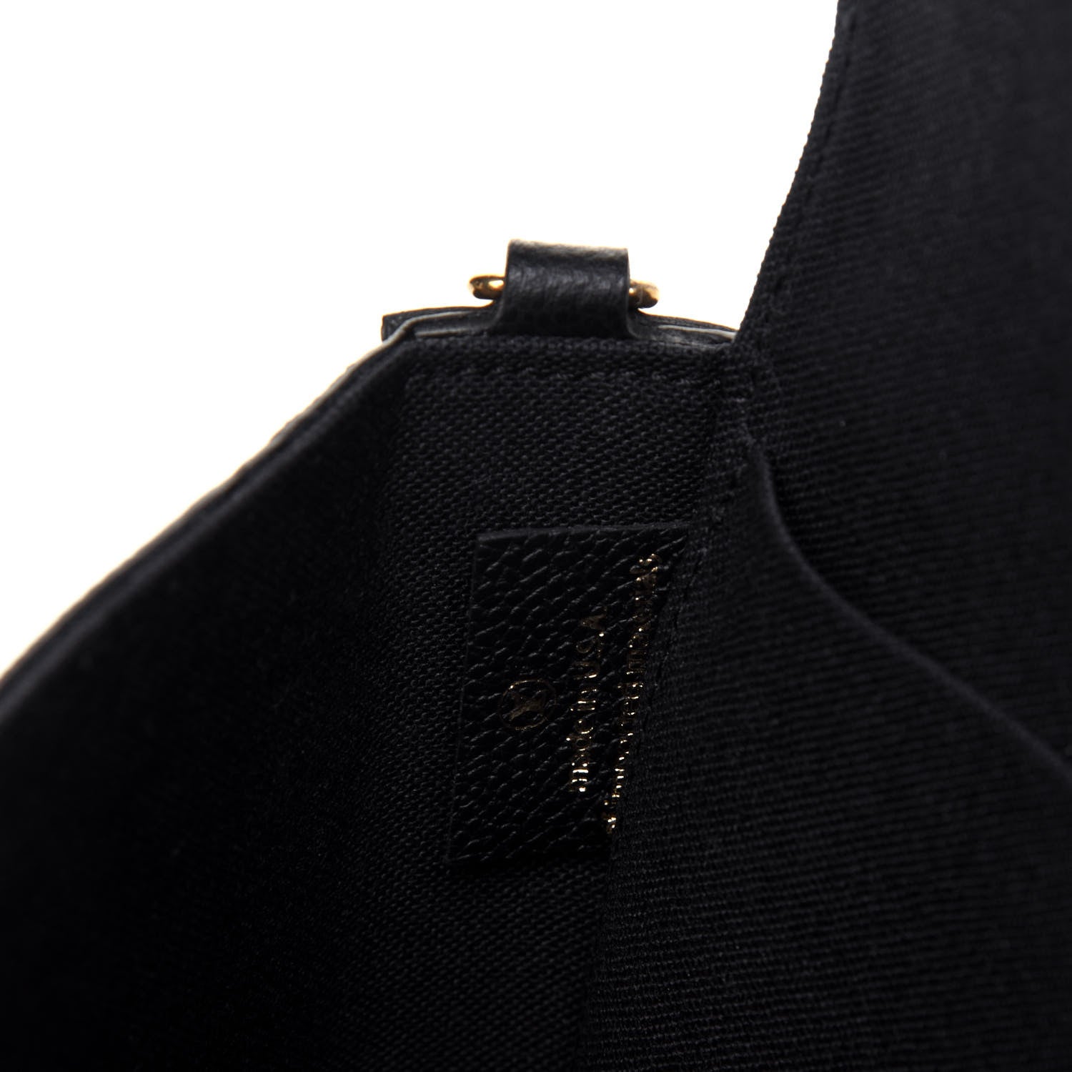 Louis Vuitton Empreinte Pochette Felicie Chain Wallet Black 8 of 17