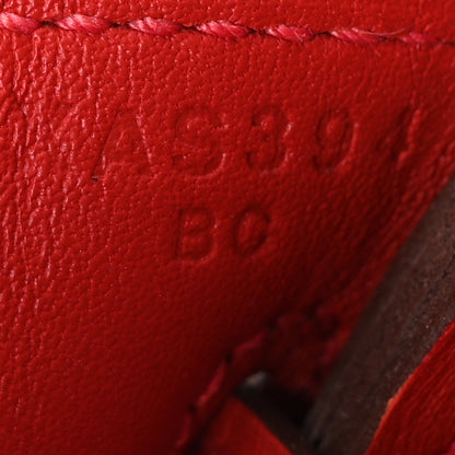 Hermes Swift Birkin 25 Vermillion 7 of 10