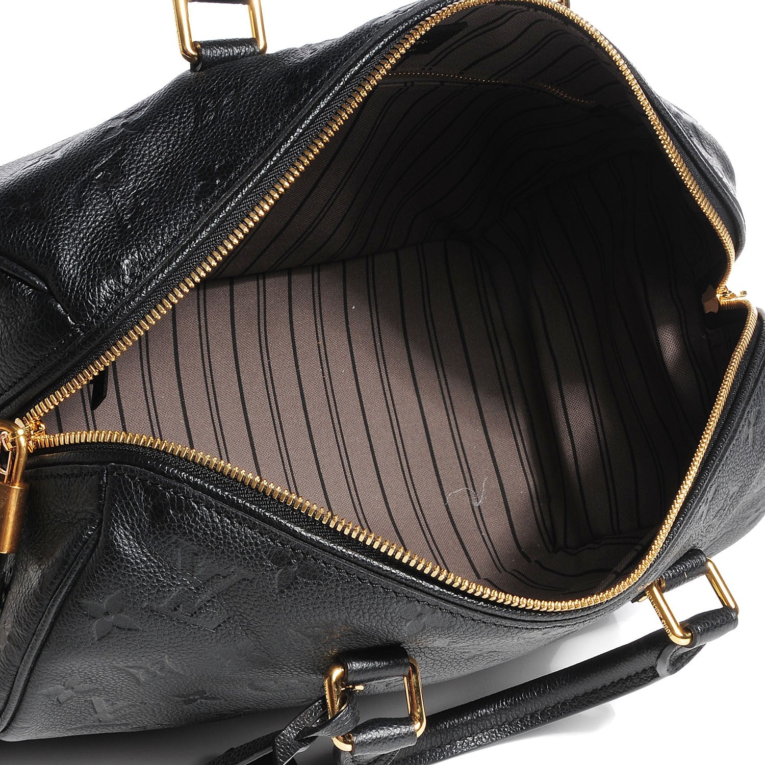 Louis Vuitton Empreinte Speedy Bandouliere 30 Black 5 of 7