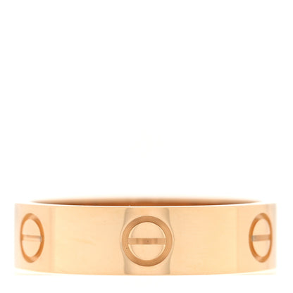 Cartier 18K Yellow Gold 5.5mm LOVE Ring 59 8.75 1 of 4