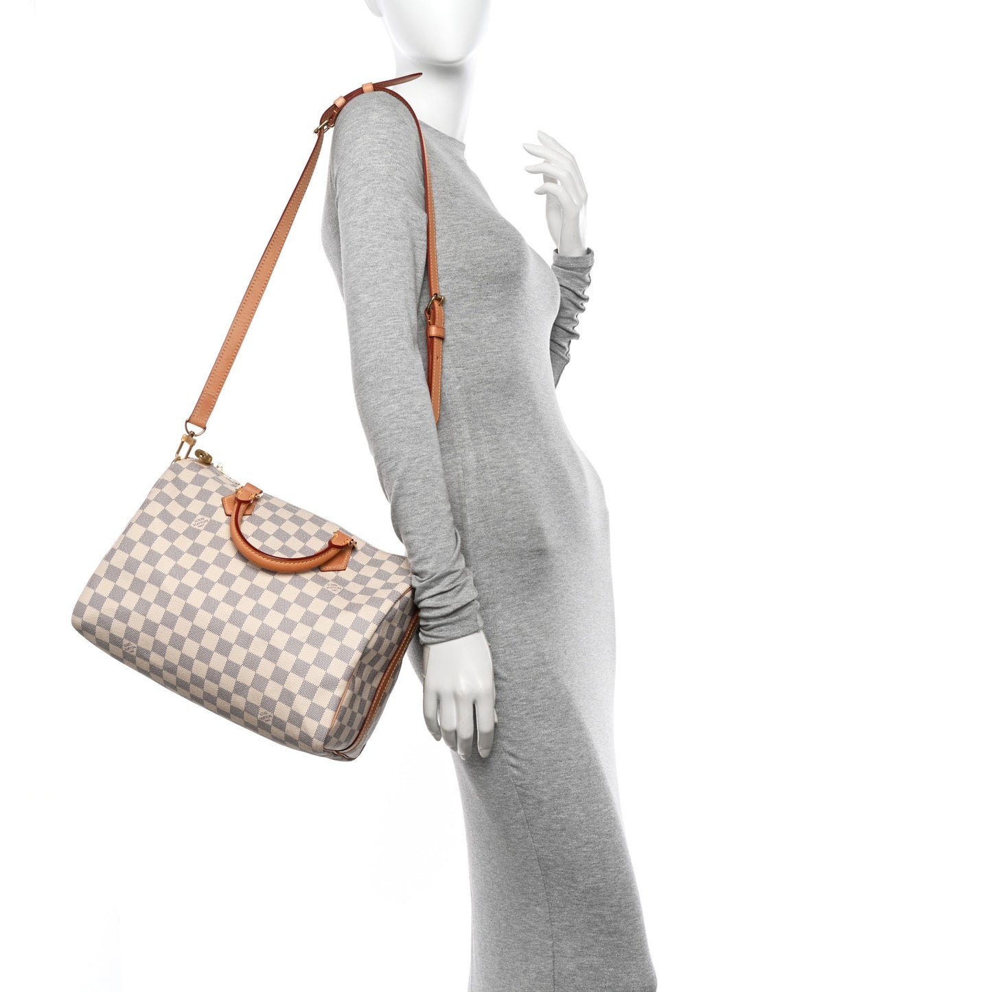 Damier Azur Speedy Bandouliere 30