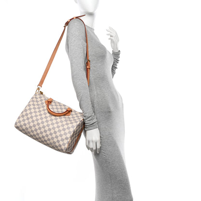 Louis Vuitton Damier Azur Speedy Bandouliere 30 2 of 13