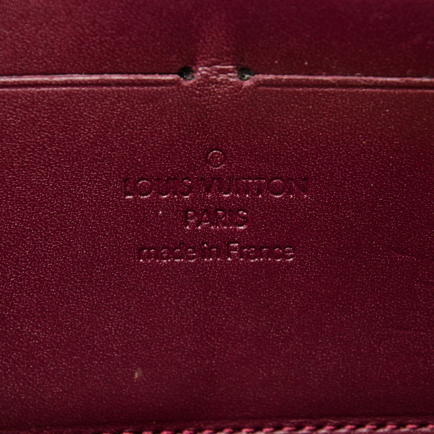 Vernis Zippy Wallet Rouge Fauviste