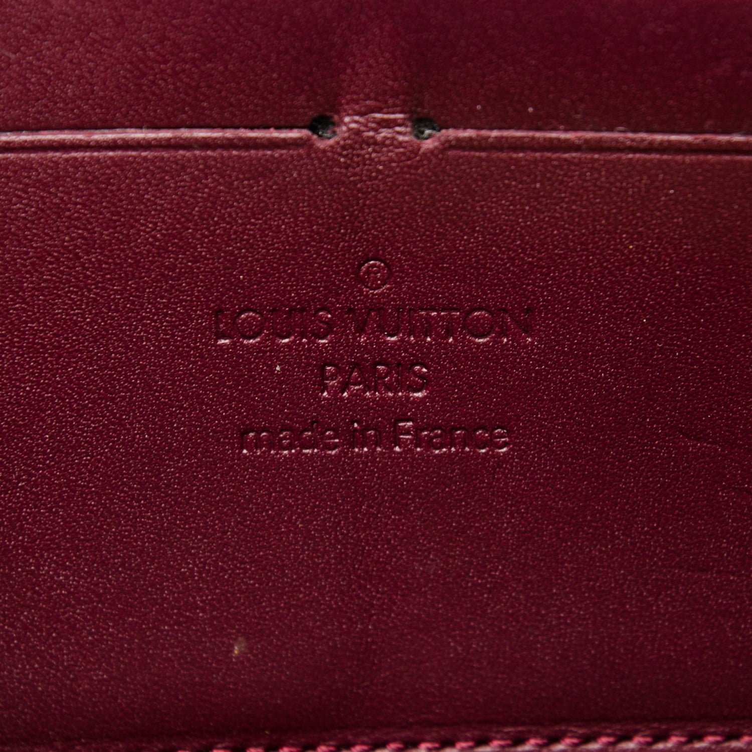 Louis Vuitton Vernis Zippy Wallet Rouge Fauviste 6 of 8