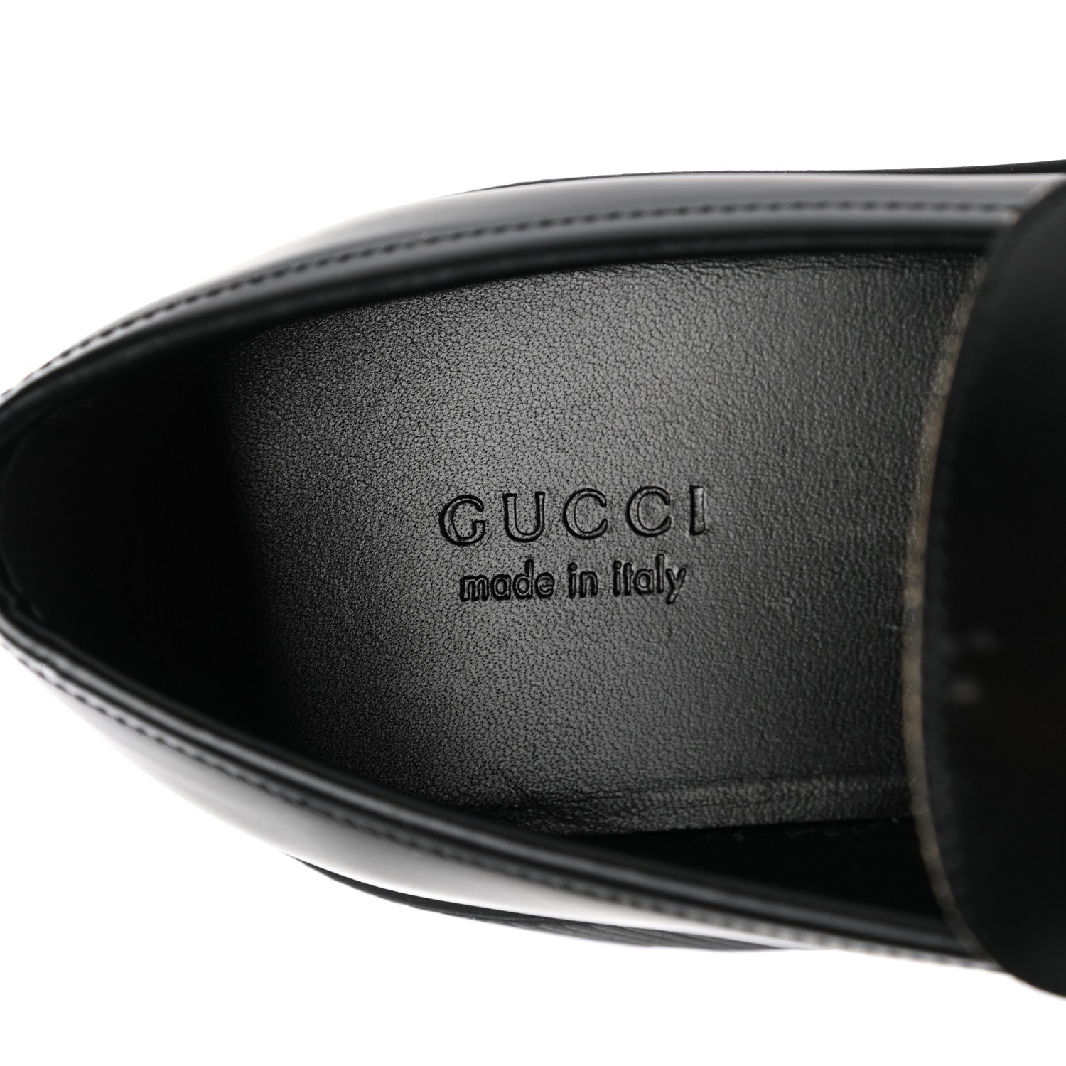 Gucci Cordovan Lux Dionysus Hunder Loafers 39 Black 7 of 12