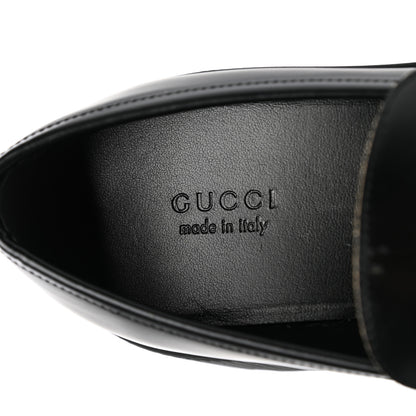 Gucci Cordovan Lux Dionysus Hunder Loafers 39 Black 7 of 12