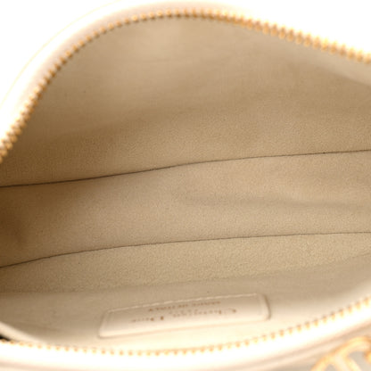 Christian Dior Lambskin Cannage CD Lounge Bag Latte 5 of 12