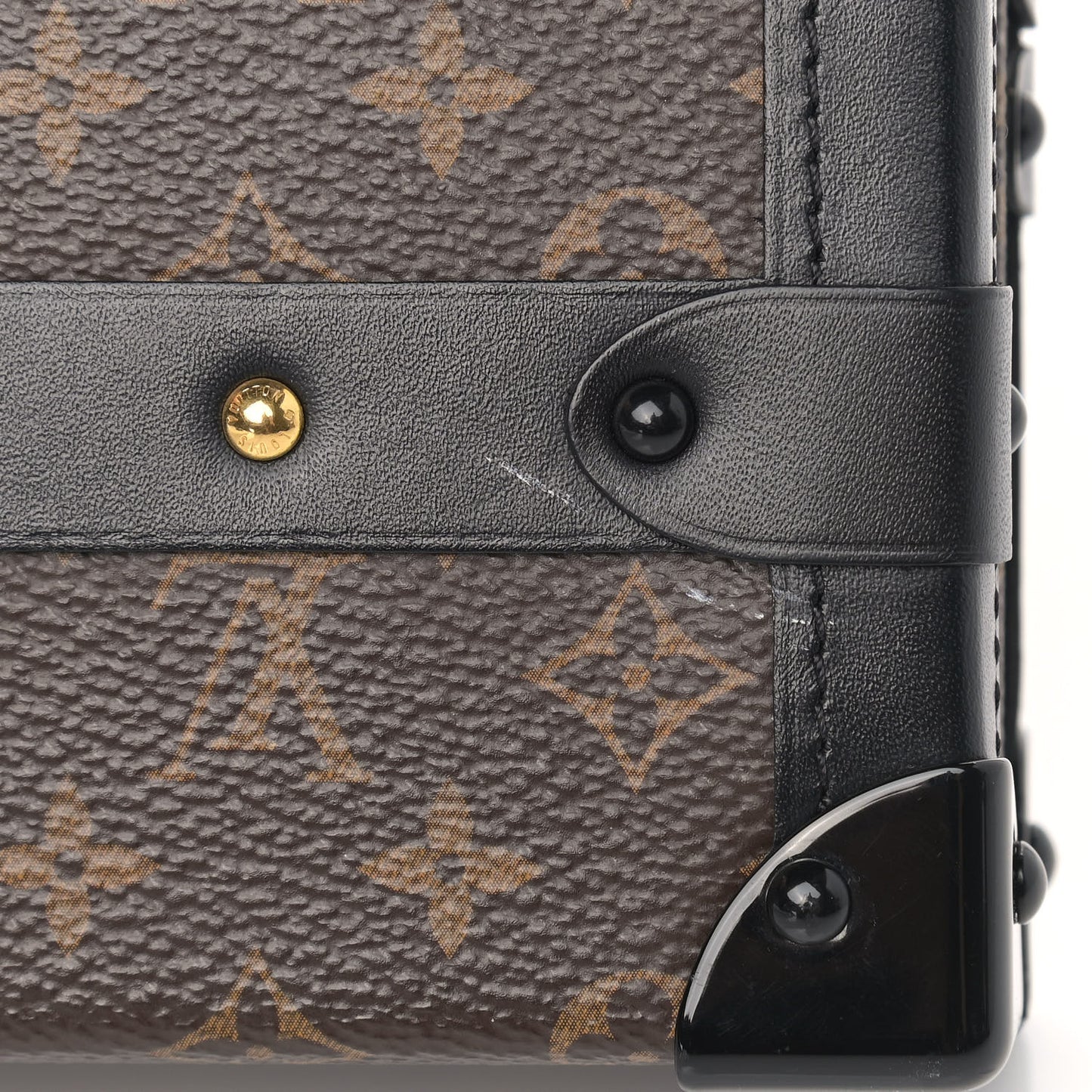 Monogram Petite Malle Black