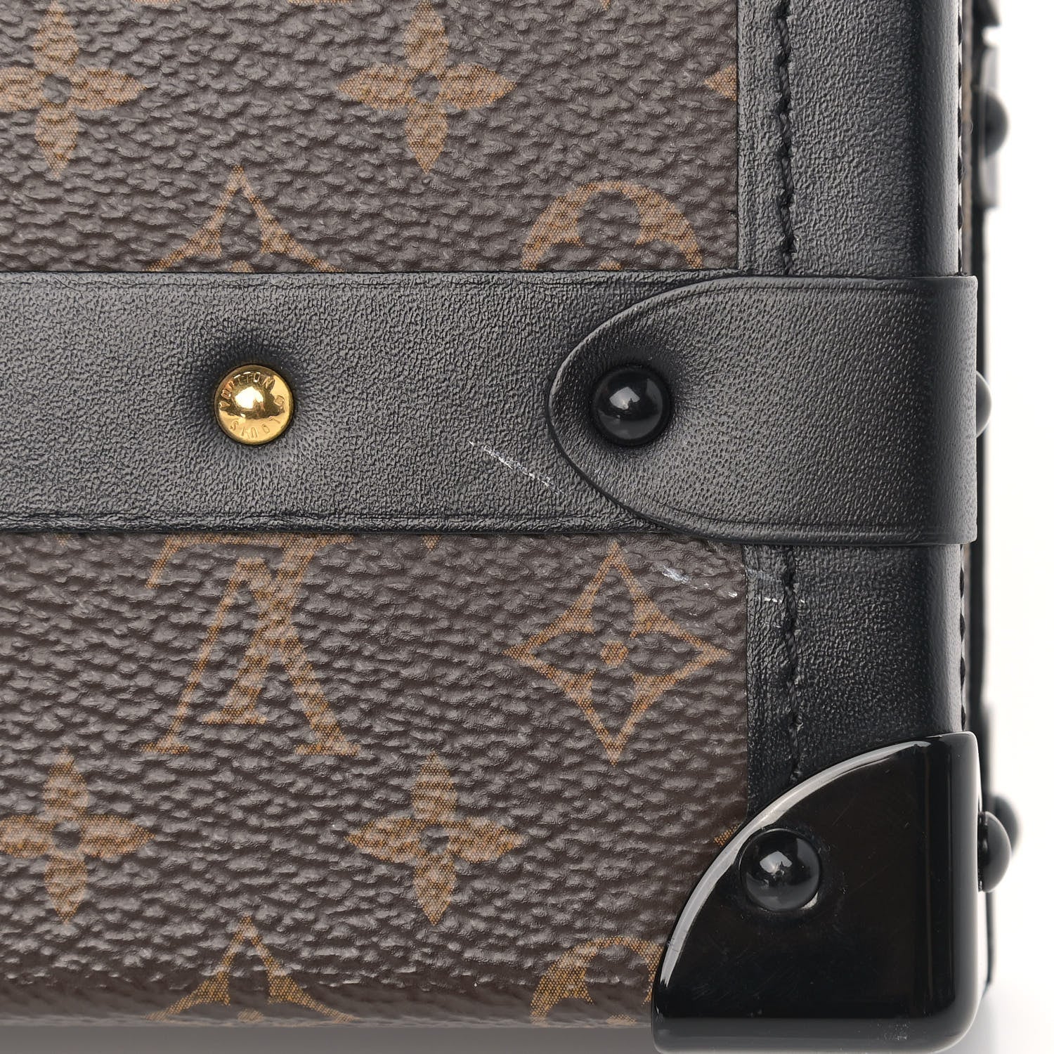 Louis Vuitton Monogram Petite Malle Black 10 of 14