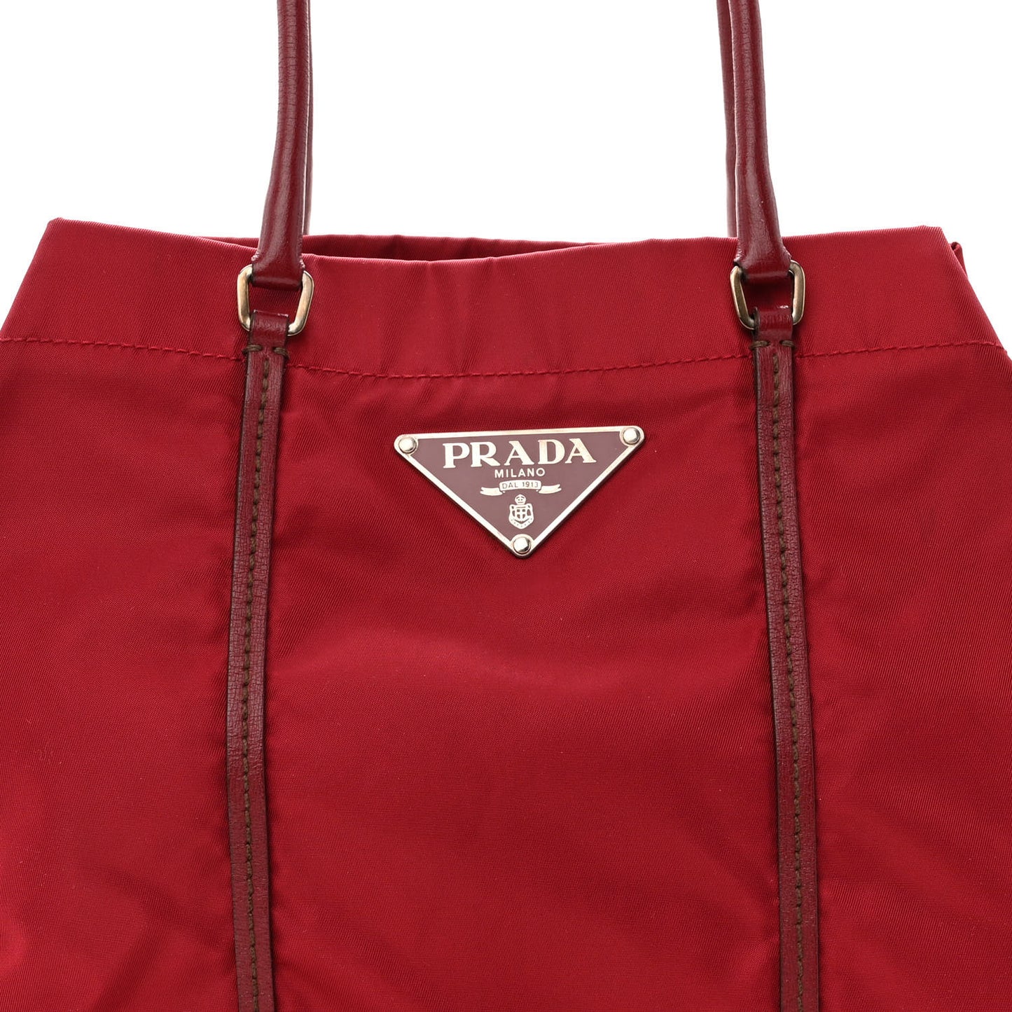 Tessuto Nylon Tote Red
