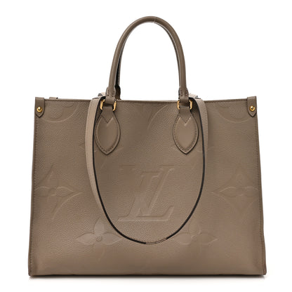 Louis Vuitton Empreinte Monogram Giant Onthego MM Tourterelle 1 of 20
