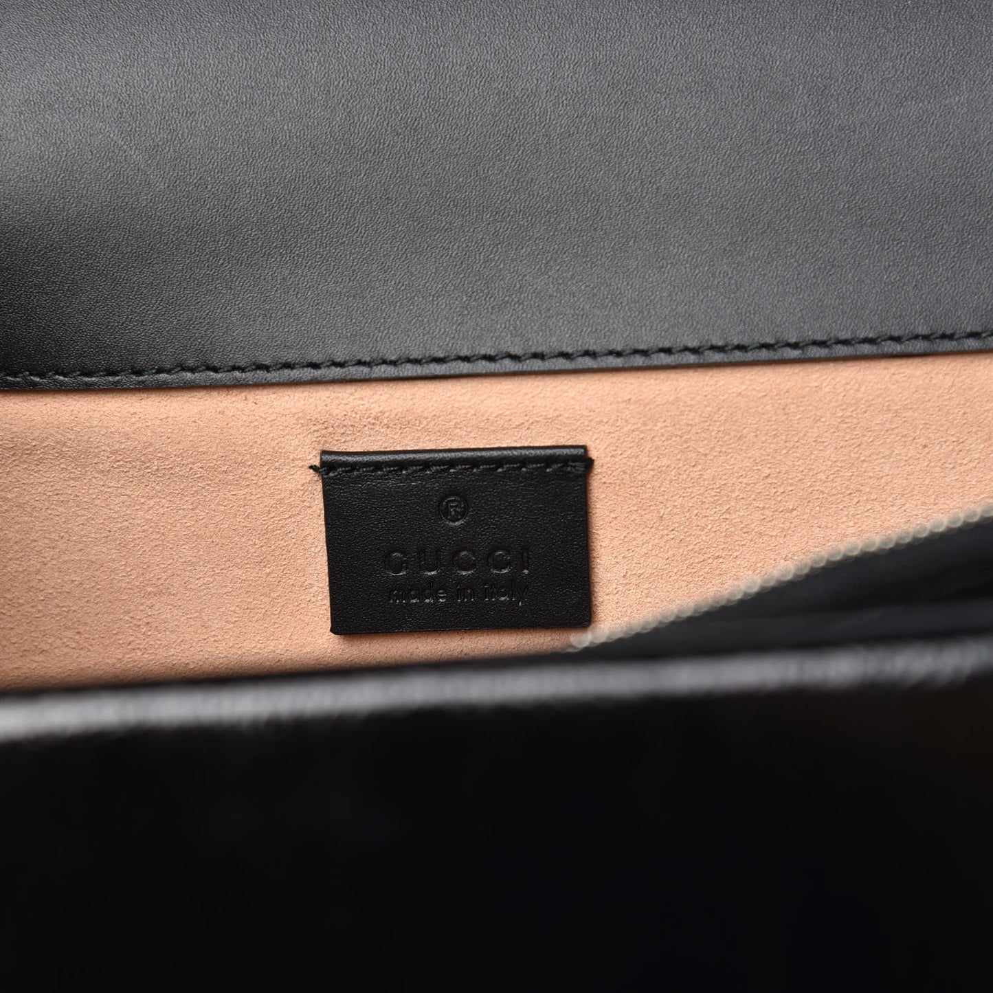 Velvet GG Monogram Small Dionysus Shoulder Bag Black