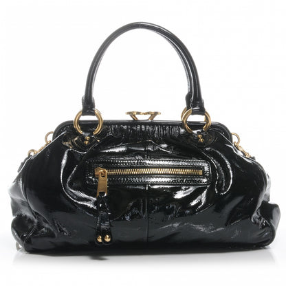 Marc Jacobs Patent Stam Black 1 of 7