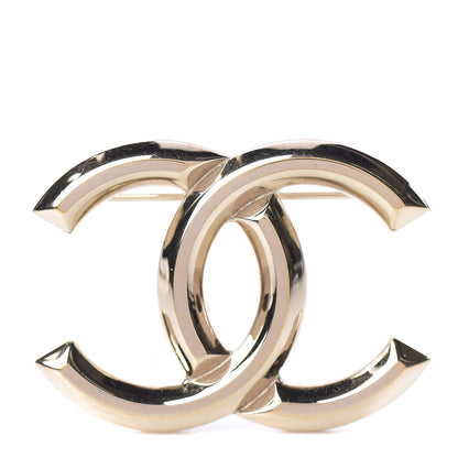 Chanel CC Brooch Gold 1 of 4