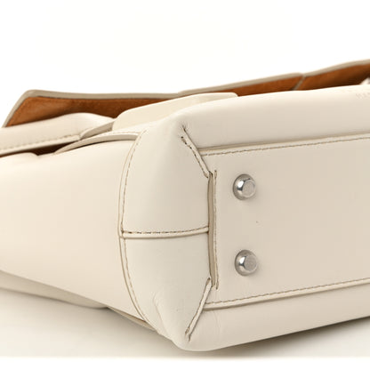Bottega Veneta French Calfskin Maxi Intrecciato Arco 33 Bianco 8 of 9