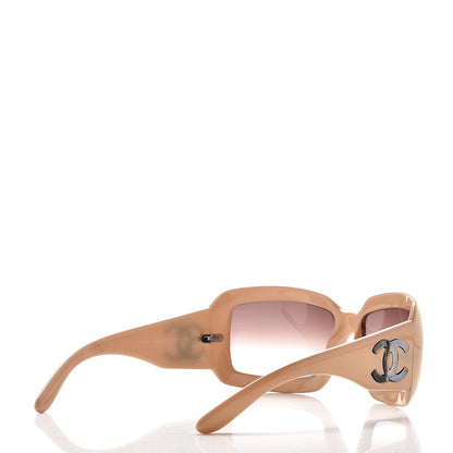 Chanel Mother of Pearl CC 5076-H Sunglasses Beige 4 of 9