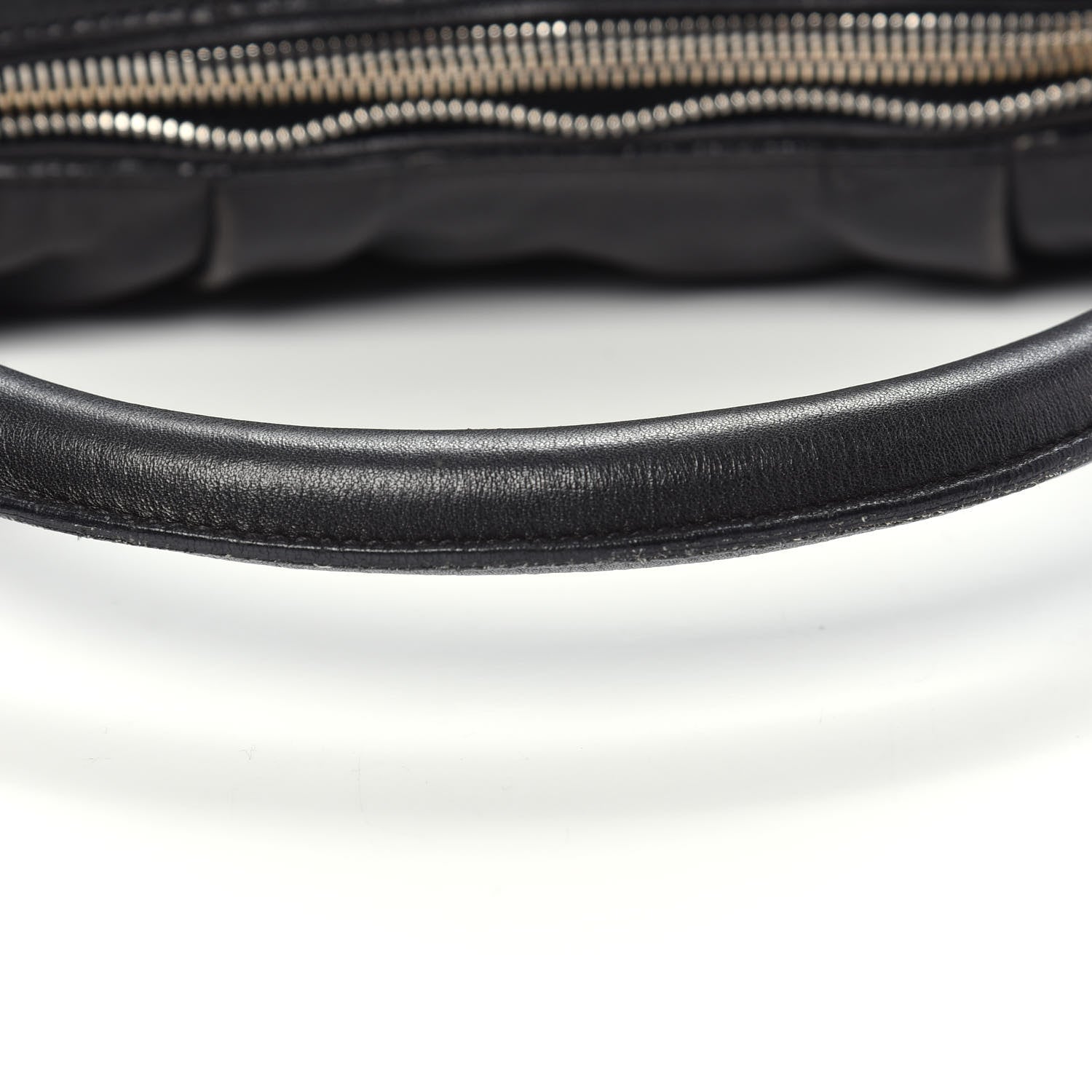 Prada Soft Calf Hobo Black 10 of 11