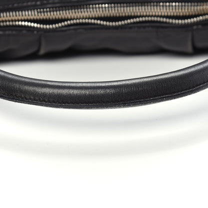 Prada Soft Calf Hobo Black 10 of 11