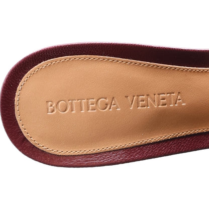 Bottega Veneta Lambskin Stretch Mule Sandals 35 Barolo 10 of 10