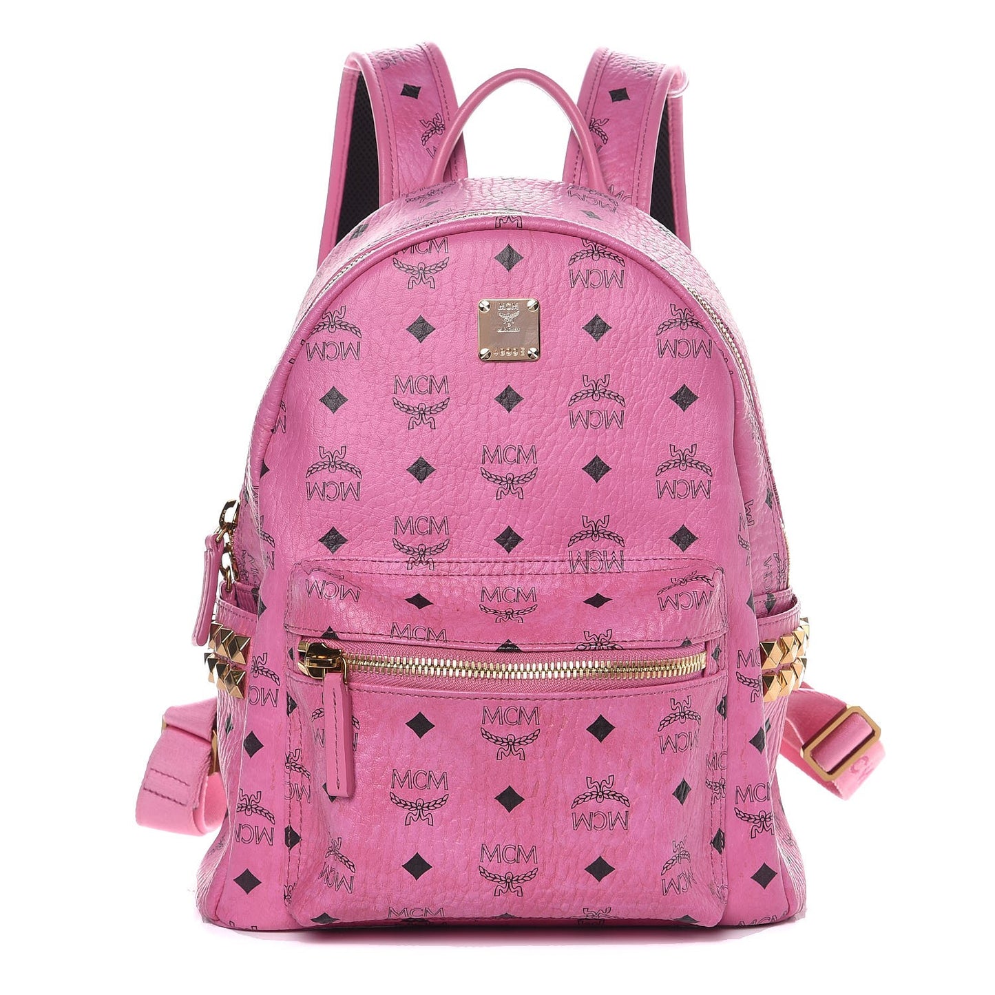 Visetos Small Side Stud Stark Backpack Pink