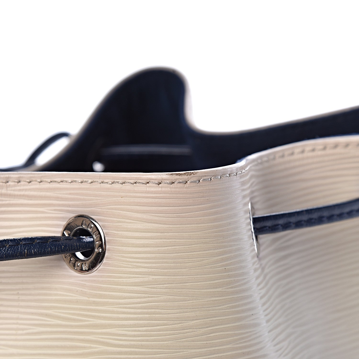 Louis Vuitton Epi Petit Bi-Color Noe Ivory Indigo 17 of 20