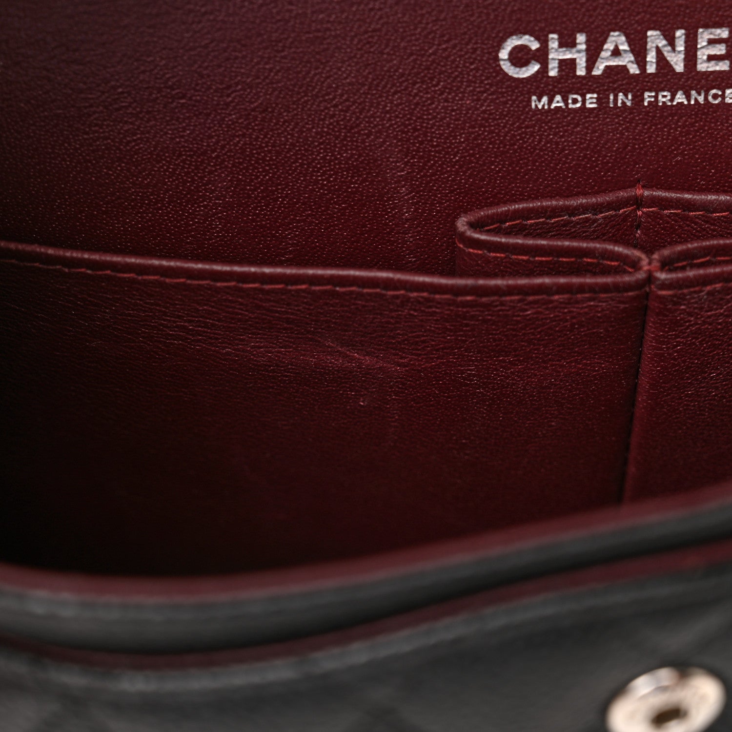 Chanel Caviar Quilted Medium Double Flap Black 11 of 18