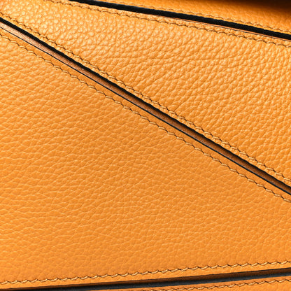 Loewe Grained Calfskin Mini Puzzle Bag Sunflower 8 of 12