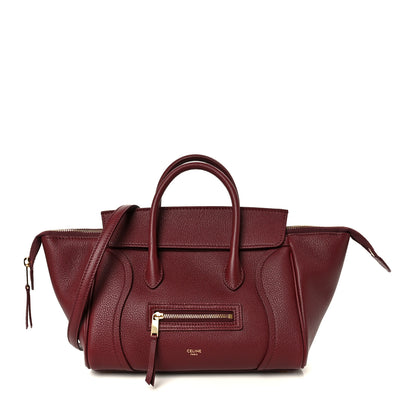 Celine Grained Calfskin Little New Luggage Syrah 1 of 10