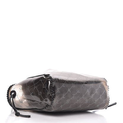 Stella McCartney PVC Monogram Falabella Reversible Tote Black 5 of 12