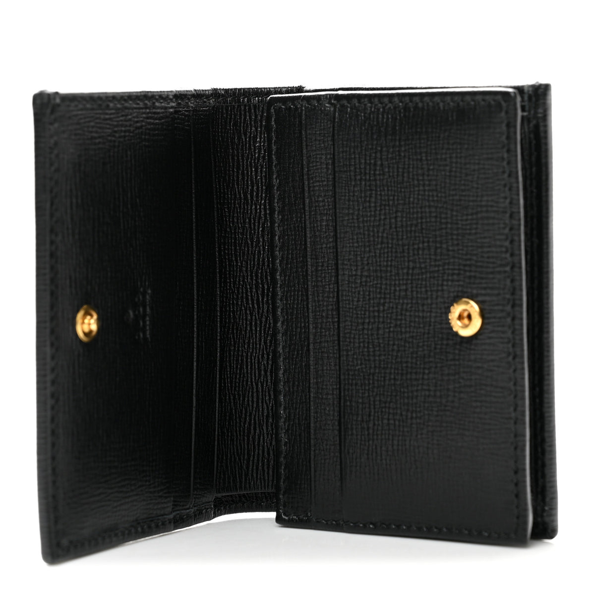 Azalea Calfskin Marina Card Case Black
