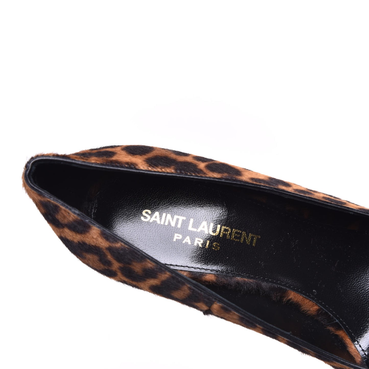 Calf Hair Leopard Print Opyum 110 Pumps 35.5 Brown