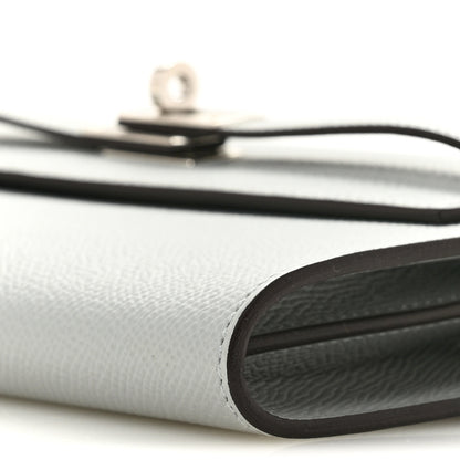 Hermes Epsom Kelly Wallet To Go Gris Pantin 10 of 10